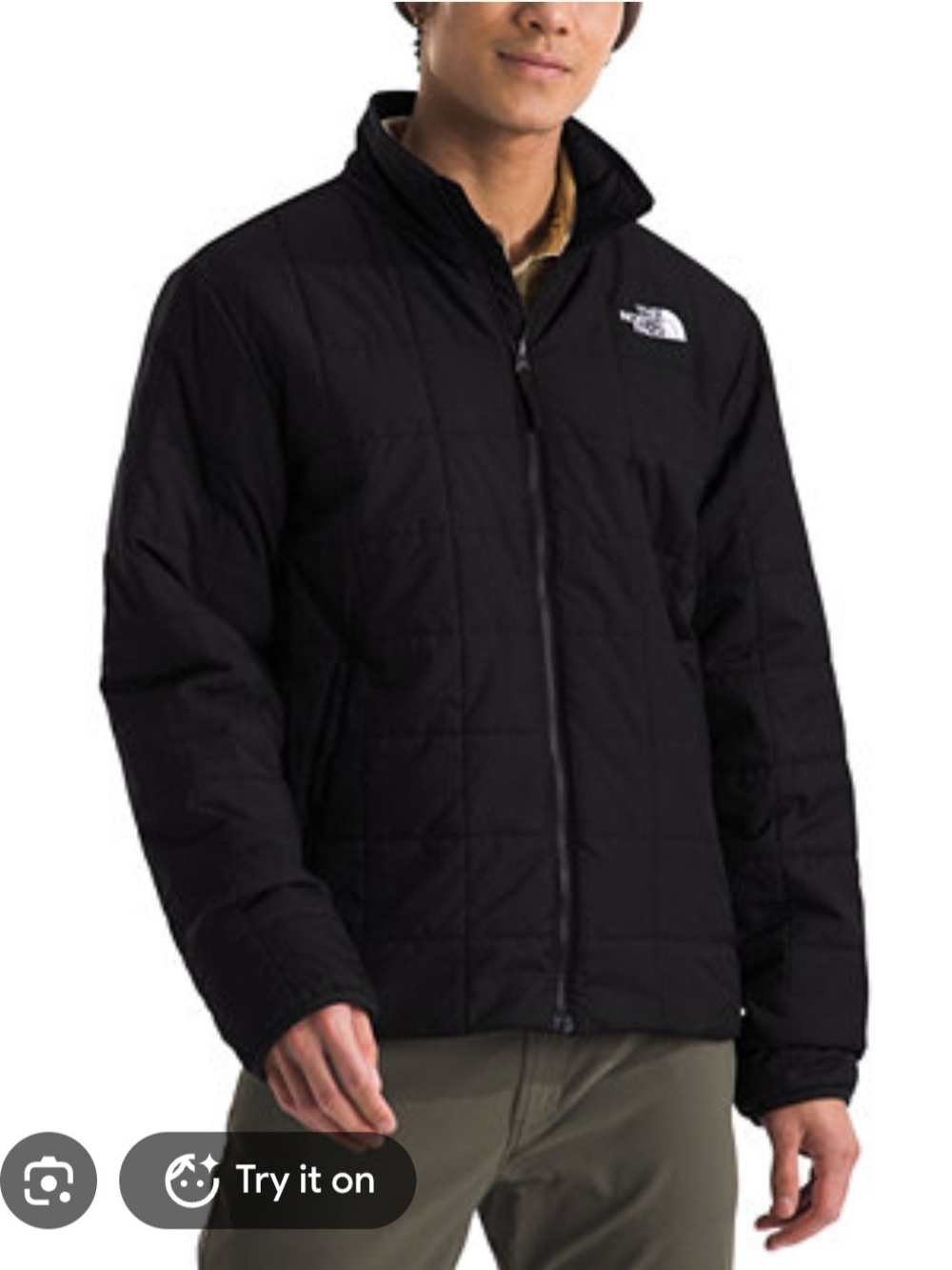 The North Face Black Lightweight Quilted Puffer Jacket - Men's Large
